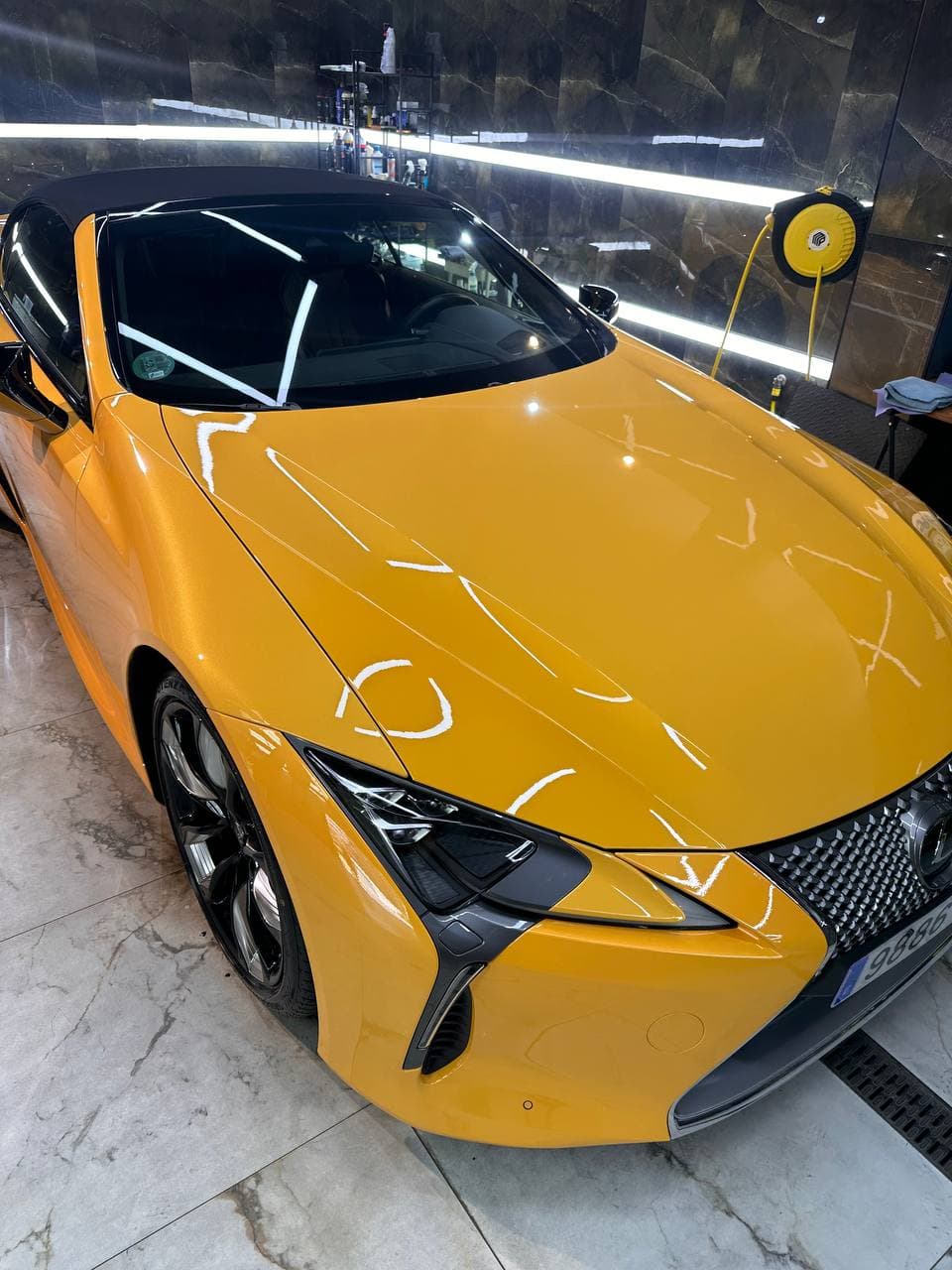 Lexus LC 500 — Protección de elementos de la carrocería con PPF, foto 1